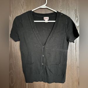 Mossimo supply company short sleeve cardigan sweater